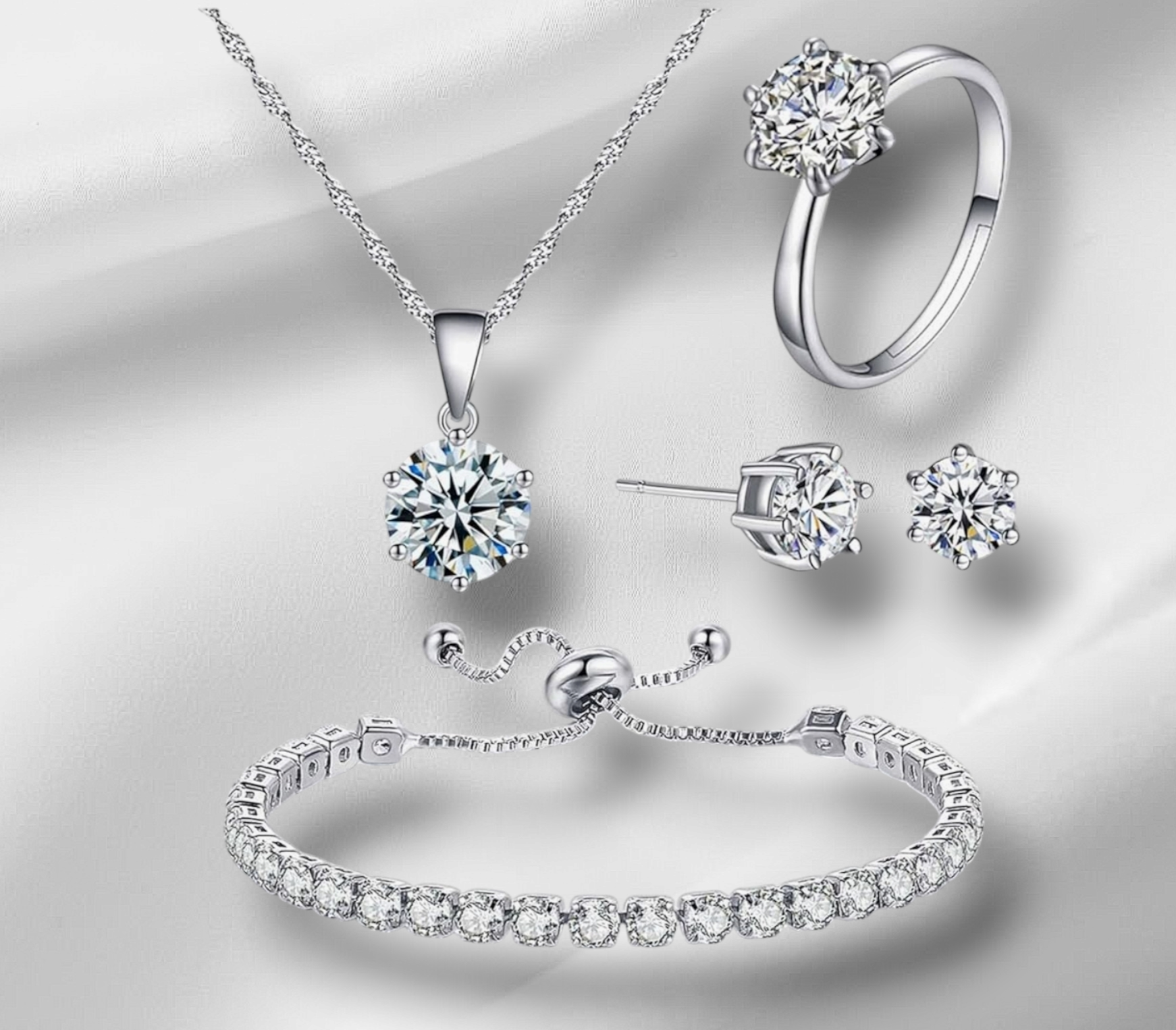 Zircon Jewelry Set
