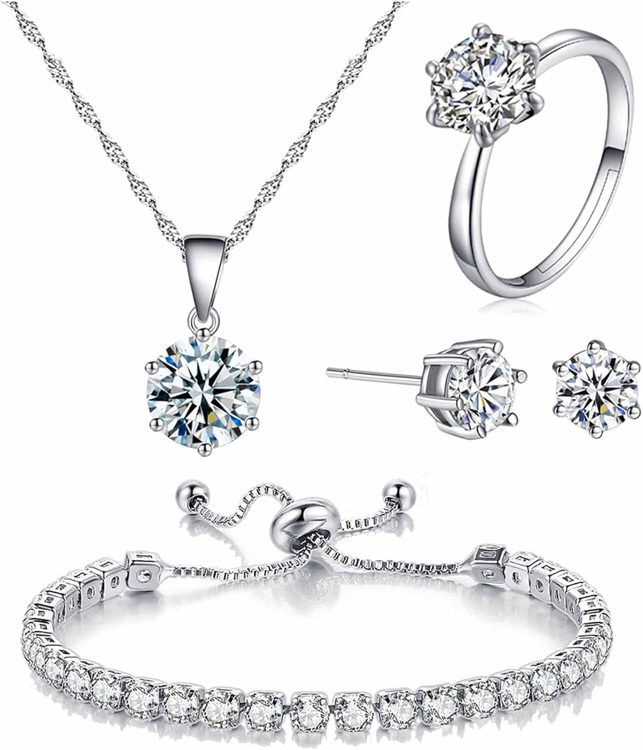 Zircon Jewelry Set