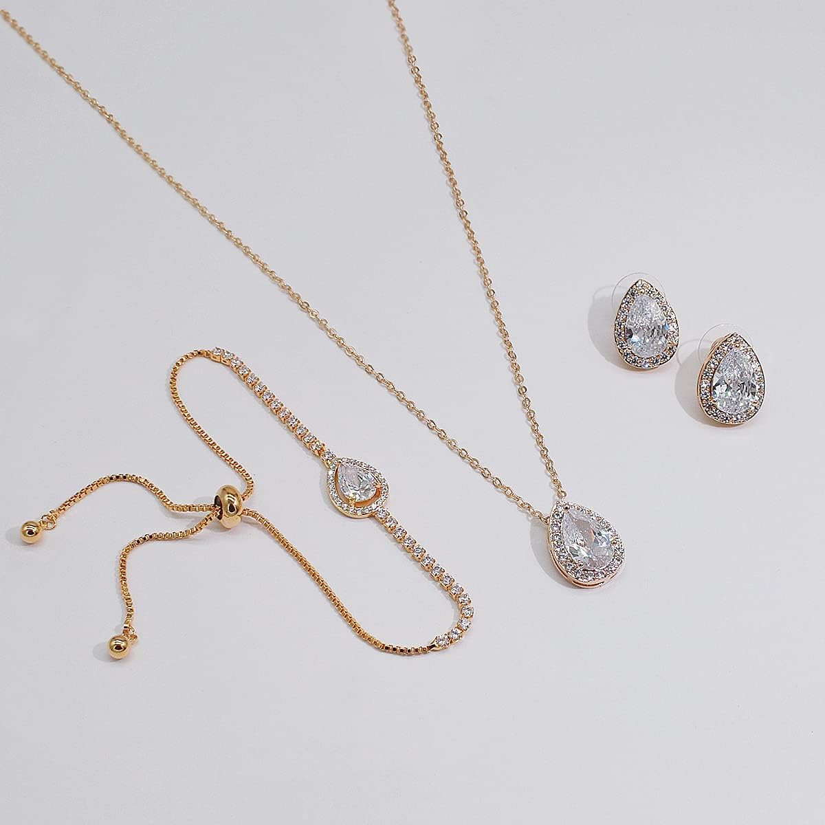 Earrings Necklace Jewelry Set