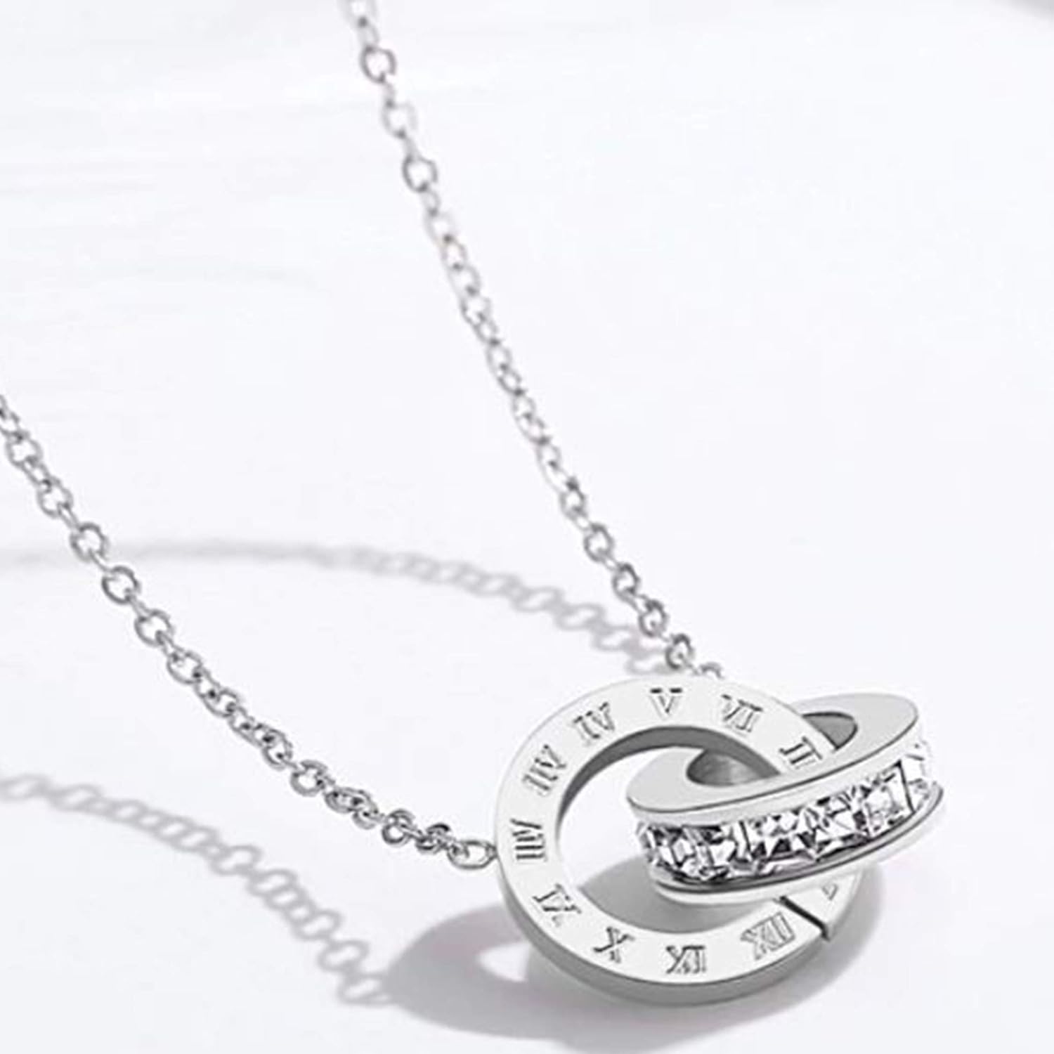 Double Circle Necklace Gift Set