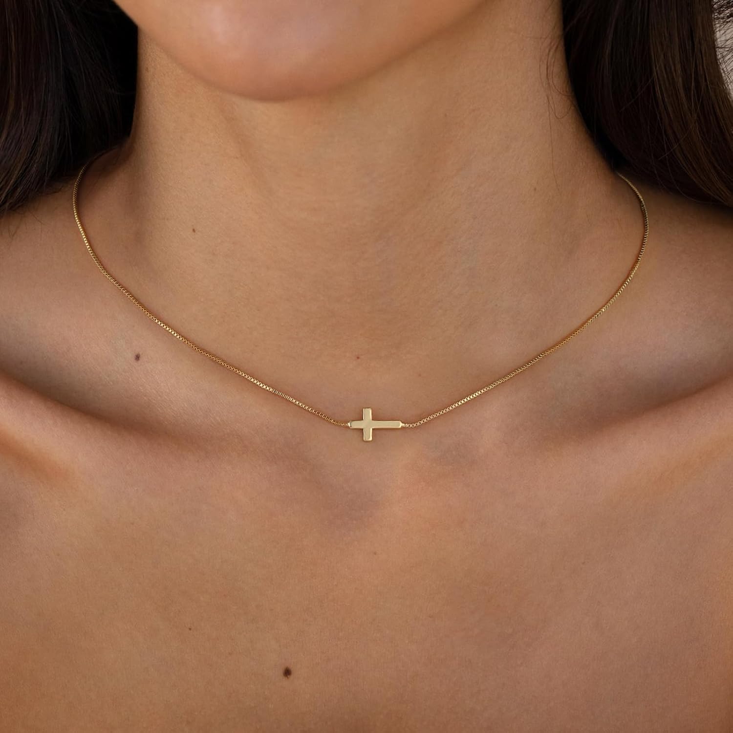 Graceful Faith Cross Necklace