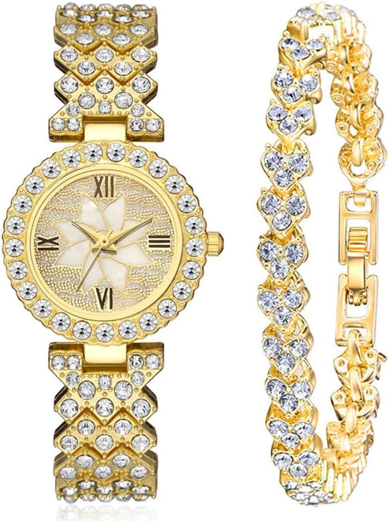 Celestial Glow Watch & Bracelet