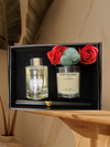 Fresh Rose Garden Candle and diffuser Gift Set
