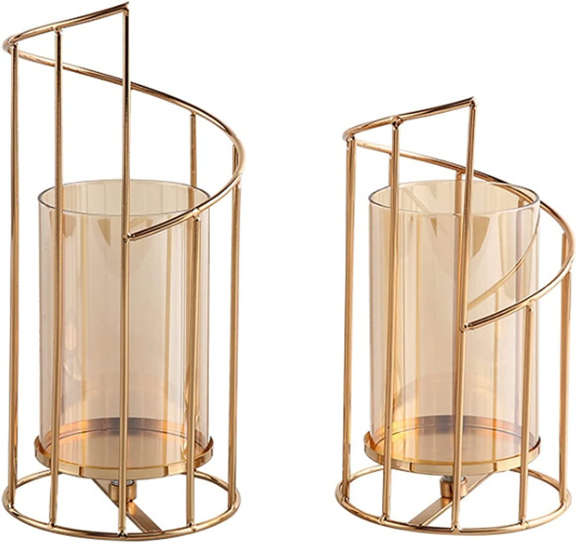 Metal Wire Candle Holder Set of 2